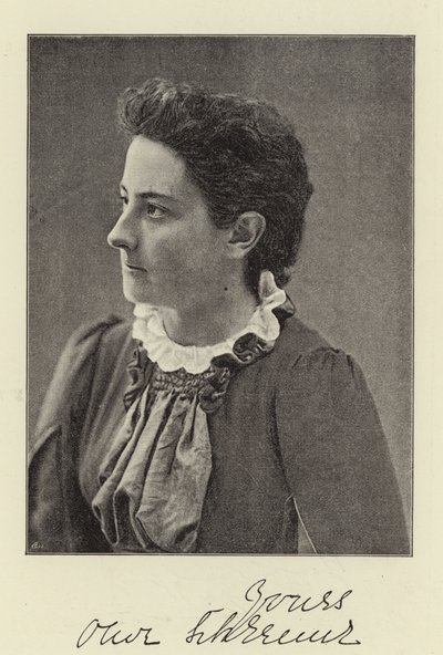 Fräulein Olive Schreiner von English Photographer